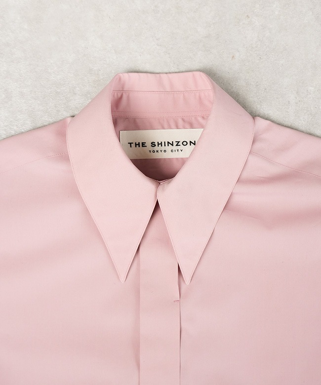 25SMSBL05]THE SHINZONE(ザ・シンゾーン)POINTED COLLAR SHIRT ポイン
