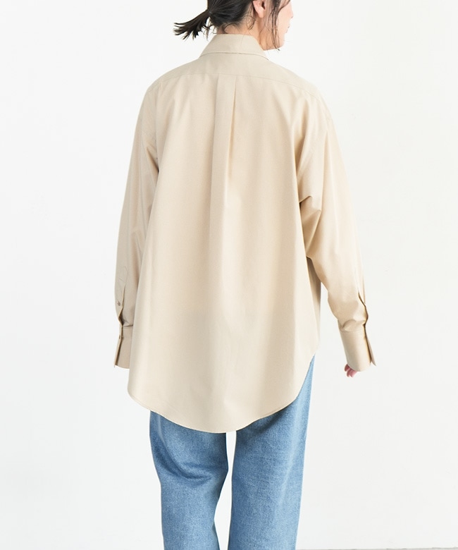 25SMSBL05]THE SHINZONE(ザ・シンゾーン)POINTED COLLAR SHIRT ポイン