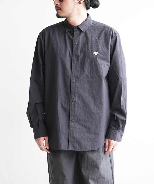 トップス DYTN ◇[DT-B0394TYF]DANTON(ダントン) タイプライター レギュラーカラー