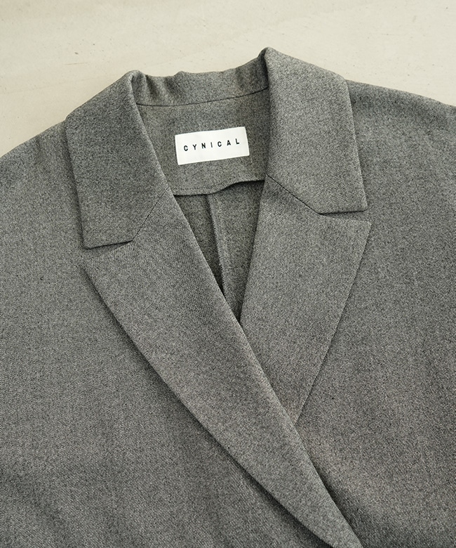 SALE 40%OFF】CYNICAL(シニカル) ダブルジャケット ソフトフランネル