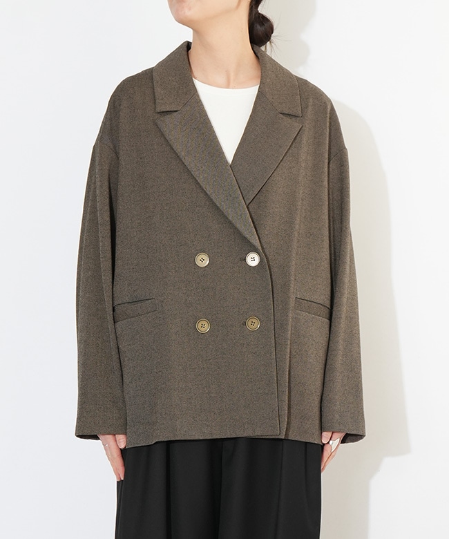 552-94031]CYNICAL(シニカル) ダブルジャケット ソフトフランネル