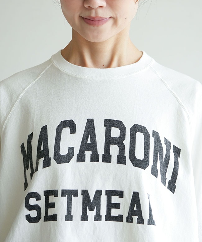 ◇SOLAMONAT(ソラモナ) ハロ加工裾紐リブプルオーバー【MACARONI