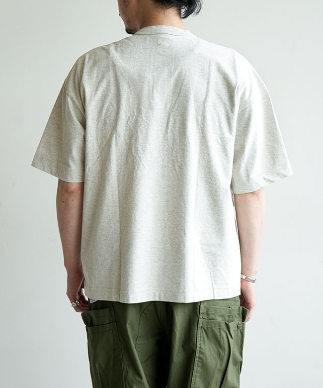 SALE 30%OFF】Healthknit(ヘルスニット) Henleyneck S/S Tee ヘンリー