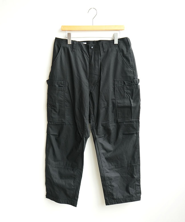 SASSAFRAS(ササフラス) OVERGROWN PANTS 4/5-ARMY RIPSTOP オーバー
