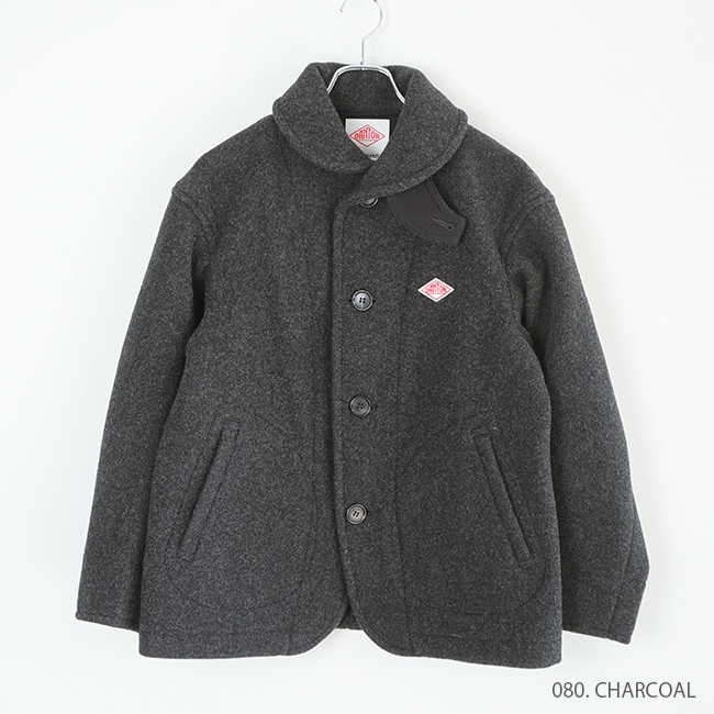 ◇[DT-A0010WOP] DANTON(ダントン) ウールライトパイル ラウンドカラー