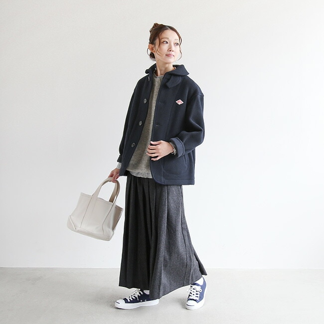 美品　DANTON ウールパイルラウンドカラージャケット　Mサイズ DANTON ダントン ウールパイル ラウンドカラージャケット｜BORN