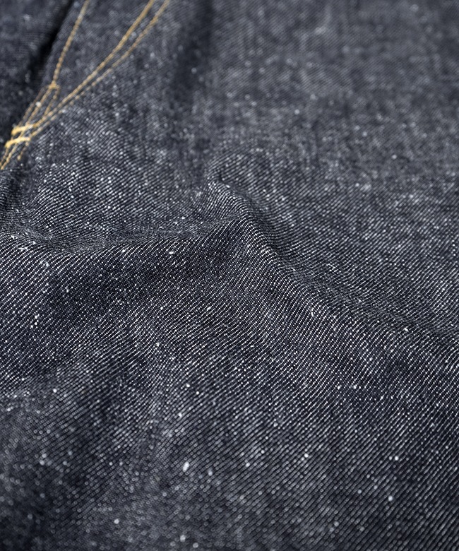 GL42503A]gold(ゴールド) RECYCLED WASTE SUVIN COTTON YARN 14oz