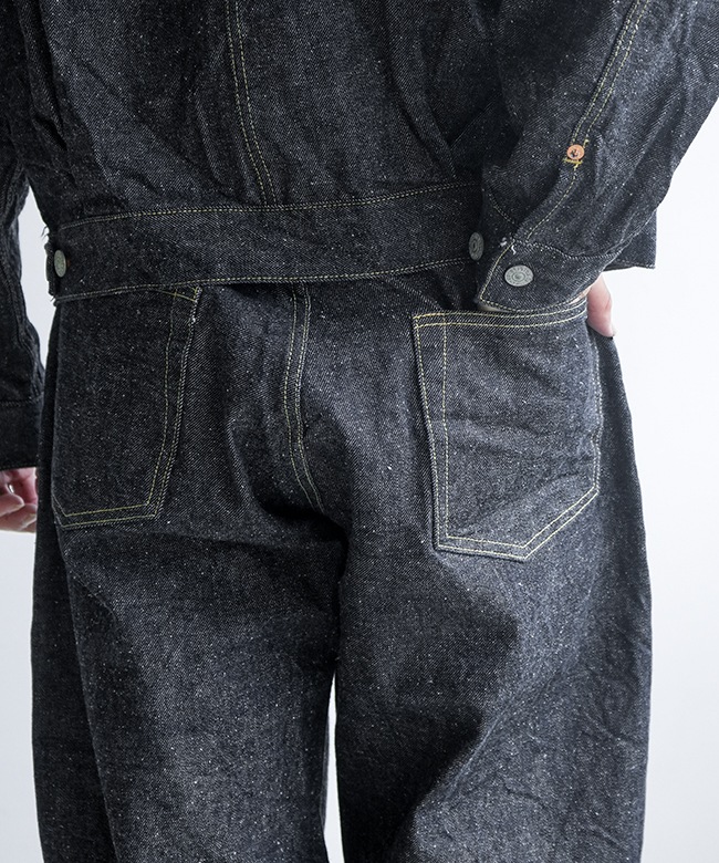 GL42503A]gold(ゴールド) RECYCLED WASTE SUVIN COTTON YARN 14oz