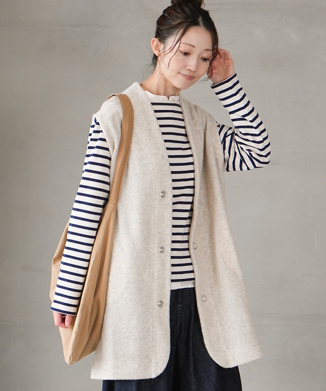 ベルンハルトウィルヘルム　ロングベスト 8267TATRA]COLD BREAKER(コールドブレイカー) 別注サイズ ボアロング