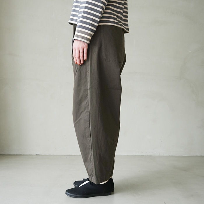 RINEN(リネン) 16/1チノ オーバルパンツ レディース [R47602