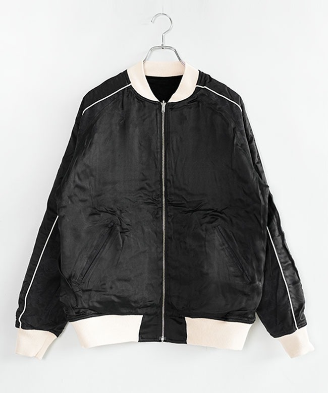 25W-ONIBIKESHI2]PHERROW'S(フェローズ) 鬼火消し メンズ スカジャン