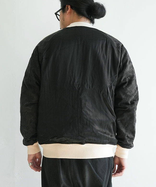 新品正規品【RUSSELUNO/5】スカジャン風ジャケット裏起毛フリースルチャ 新品正規品【RUSSELUNO/5】スカジャン風ジャケット裏起毛フリース