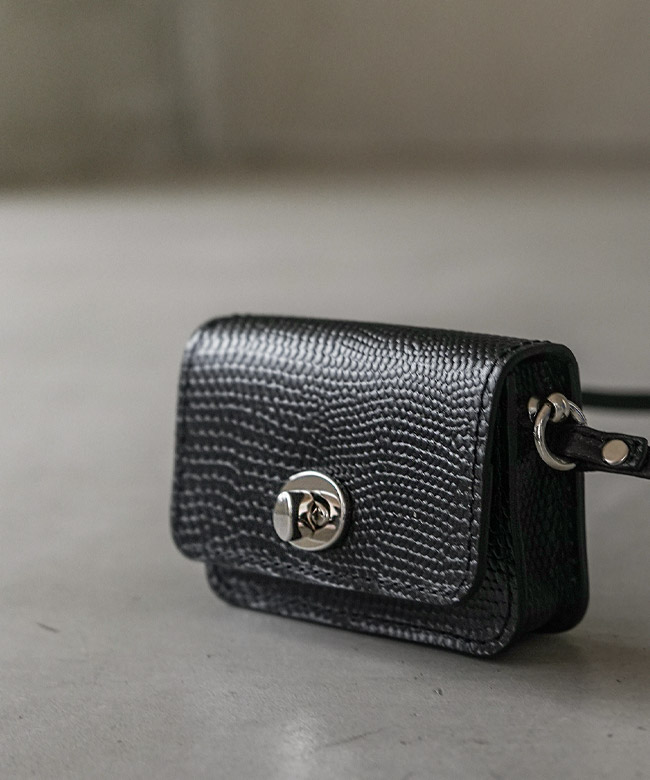 MASTER&Co.(マスターアンドコー) IBIZA MICRO MINI BAG LIZARD イビザ 