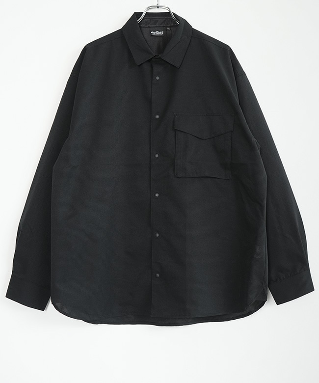 WILD THINGS(ワイルドシングス)BREATHABLE L/S POCKET SHIRT