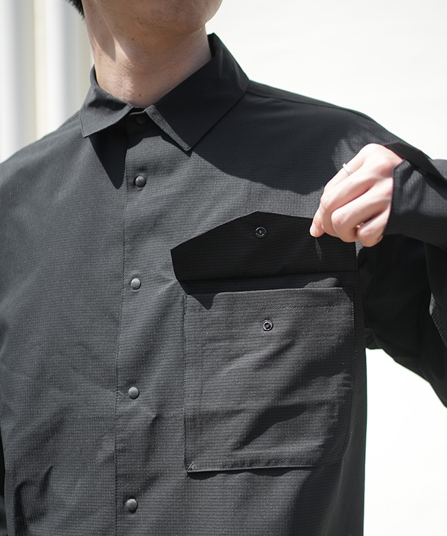 ◎◎WILD THINGS(ワイルドシングス)BREATHABLE L/S POCKET SHIRT