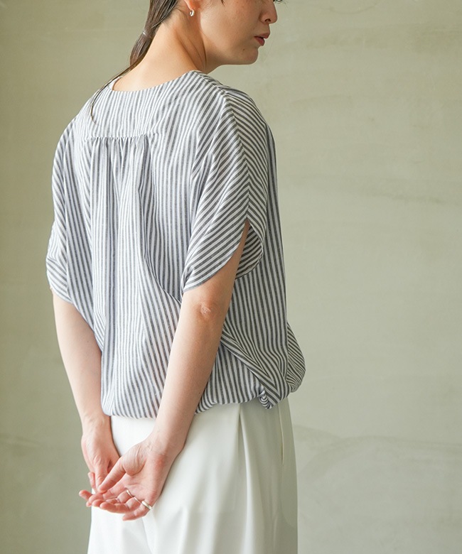 SI-HIRAI(スーヒライ)BUTTERFLY BLOUSE バタフライブラウス レディース