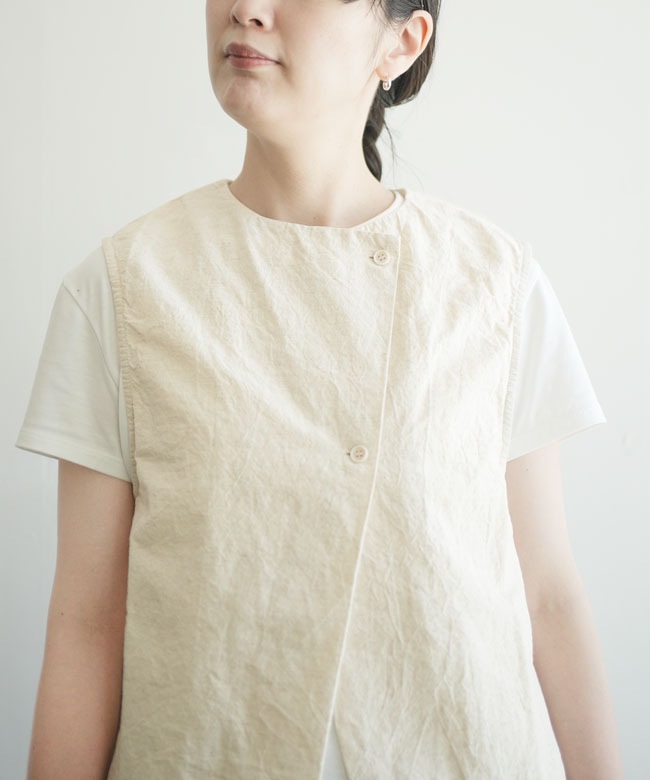 SALE 30%OFF】Midi Umi(ミディウミ) C/Lライトベスト レディース