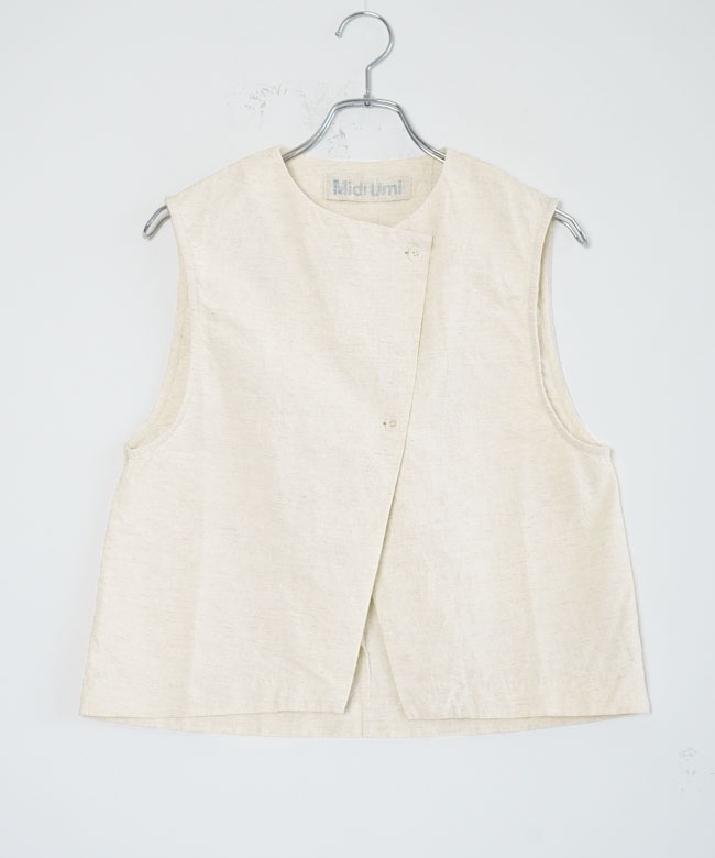 SALE 30%OFF】Midi Umi(ミディウミ) C/Lライトベスト レディース
