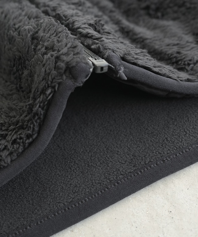 CHUMS ボンディングフリースブランケット ブラック フリーサイズ SALE 30%OFF】[CH04-1434]CHUMS(チャムス) Bonding Fleece Jacket