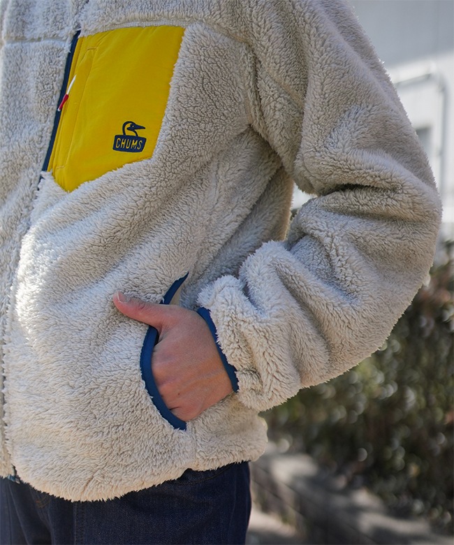 SALE 30%OFF】CHUMS(チャムス) Bonding Fleece Jacket ボンディング