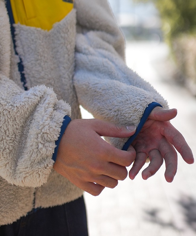 SALE 30%OFF】CHUMS(チャムス) Bonding Fleece Jacket ボンディング