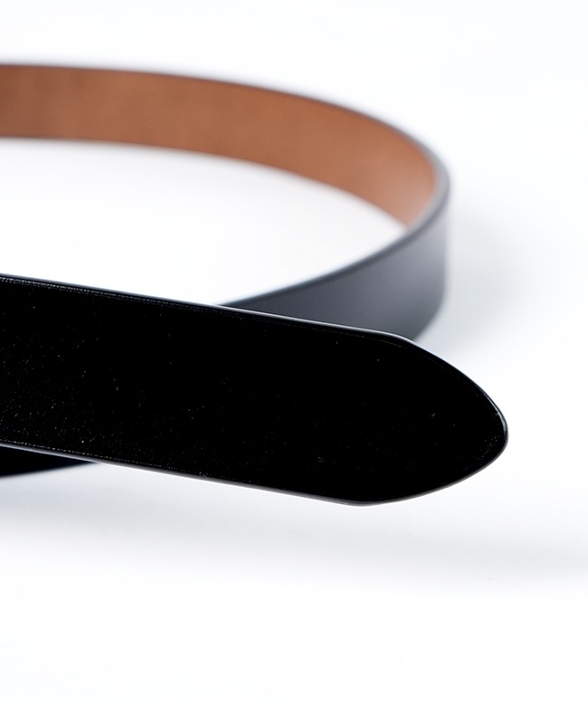 LA10001]Lien(リアン)Non-Hole Lether Belt ノンホールベルト スクエア