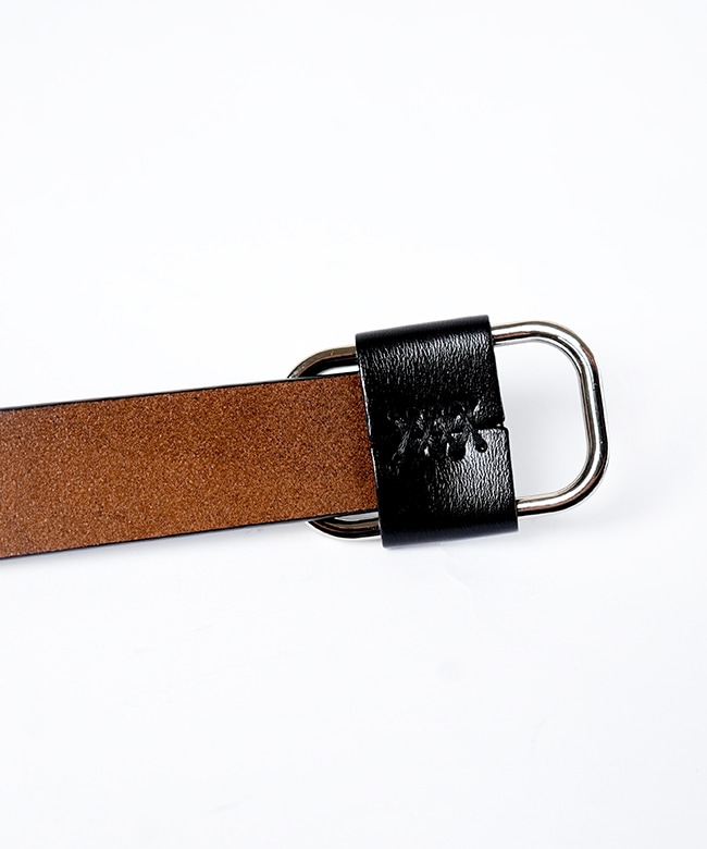 LA10001]Lien(リアン)Non-Hole Lether Belt ノンホールベルト スクエア