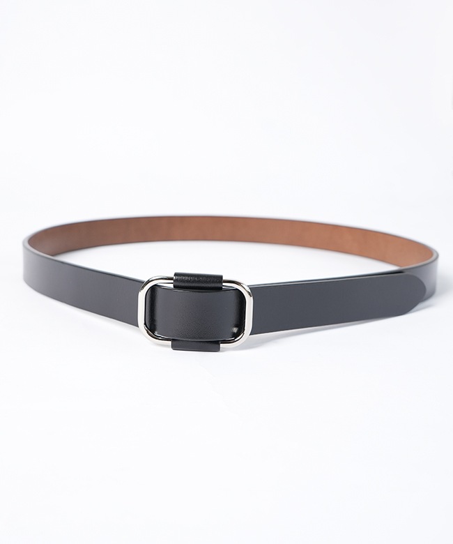 LA10001]Lien(リアン)Non-Hole Lether Belt ノンホールベルト スクエア