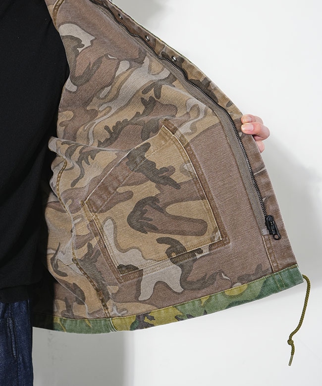 NEEDLES(ニードルズ) Reversible Hooded Coat - Camo Twill