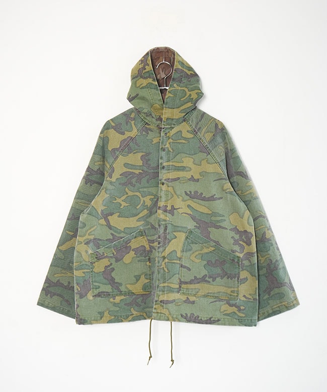 SX143]NEEDLES(ニードルズ) Reversible Hooded Coat - Camo Twill