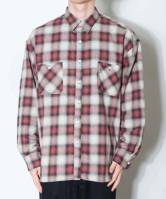 SUNNY ELEMENT(サニーエレメント) Canyon Shirt/Cotton Linen Check