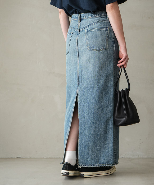 THE SHINZONE(ザ シンゾーン) DENIM TIGHT SKIRT デニムタイトスカート