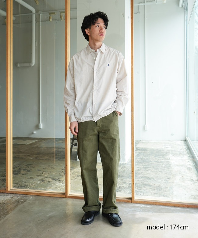 Gymphlex(ジムフレックス) SHORT SHIRT L/S ナイロンタスラン 長袖