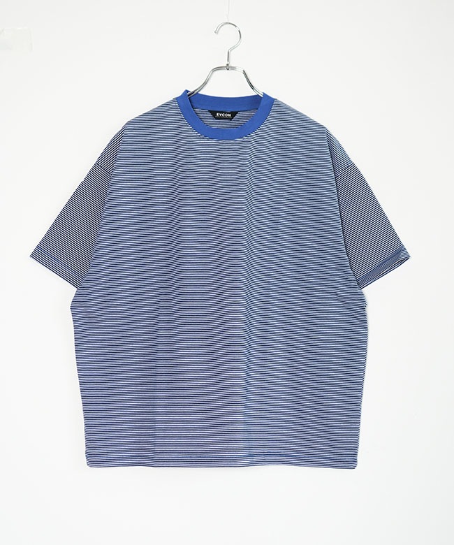 Bordersページ EVCON(エビコン) MERCERIZATION BORDER WIDE S/S TEE マーセ