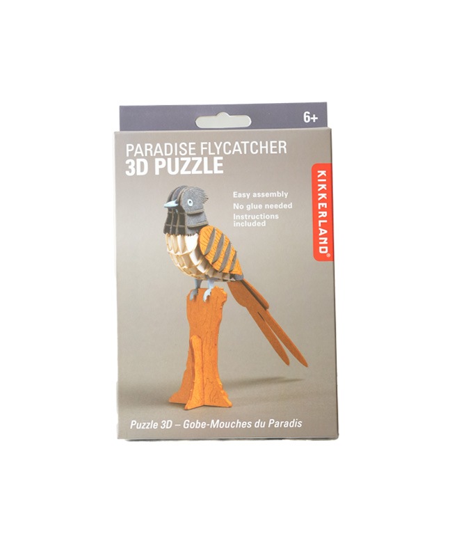 キさん専売 KIKKERLAND(キッカーランド) PARADISE FLYCATCHER 3D PUZZLE