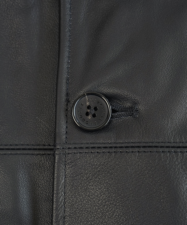 UNIVERSAL PRODUCTS.(ユニバーサルプロダクツ) Leather Car Coat