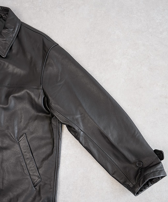 UNIVERSAL PRODUCTS.(ユニバーサルプロダクツ) Leather Car Coat