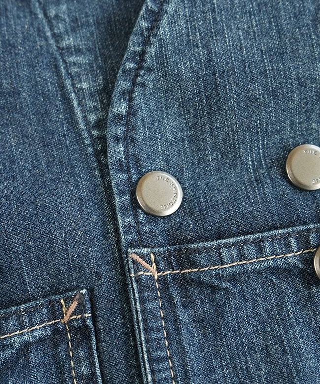 25AMSJK01]THE SHINZONE(ザ シンゾーン) NO COLLAR COVERALL ノー