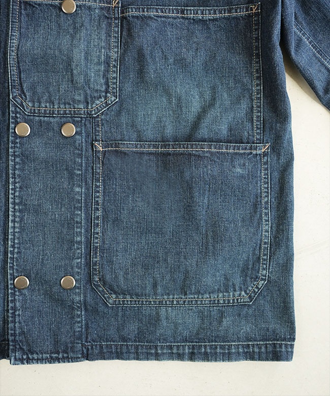 25AMSJK01]THE SHINZONE(ザ シンゾーン) NO COLLAR COVERALL