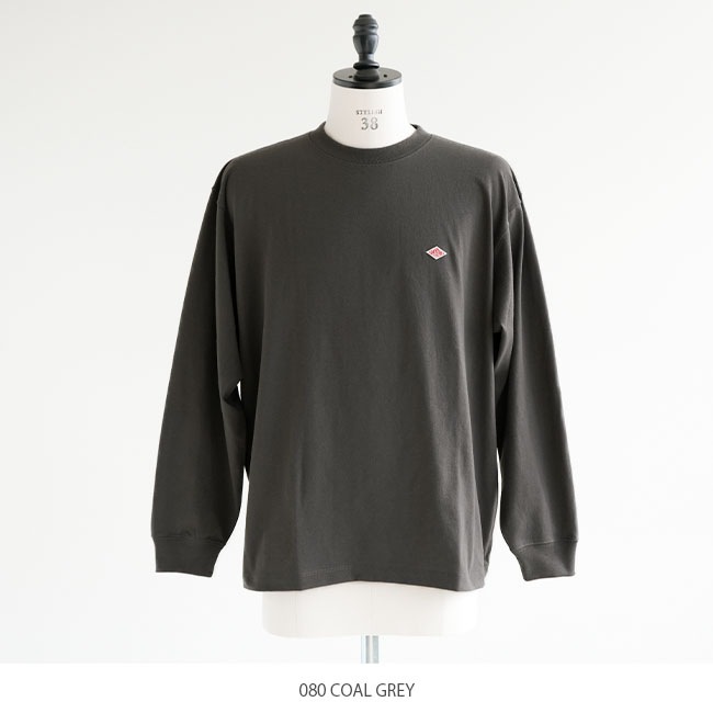 ◇DANTON(ダントン)LONG SLEEVE T-SHIRT クルーネック プルオーバー L