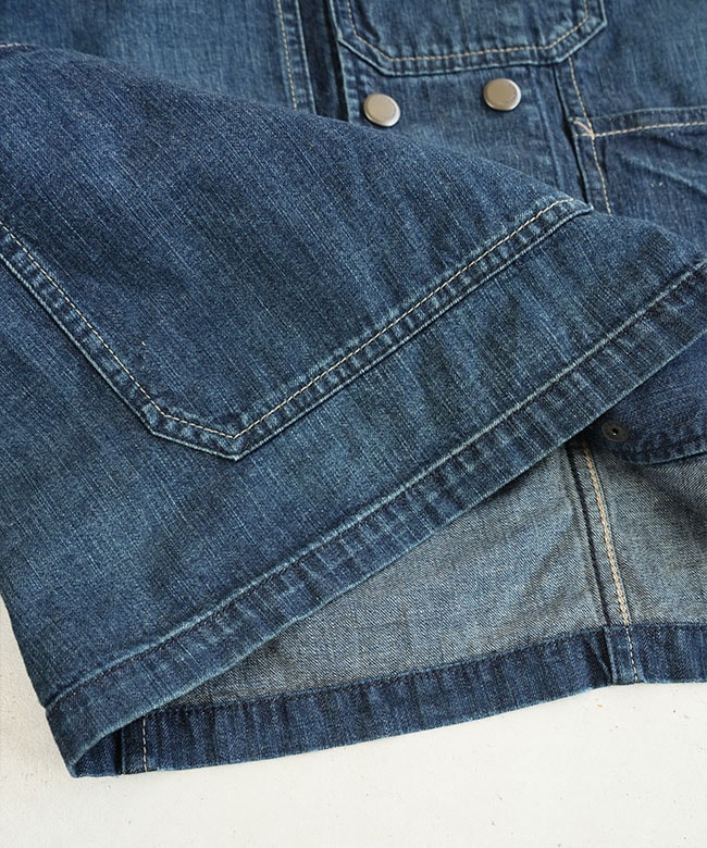 25AMSJK01]THE SHINZONE(ザ シンゾーン) NO COLLAR COVERALL ノー