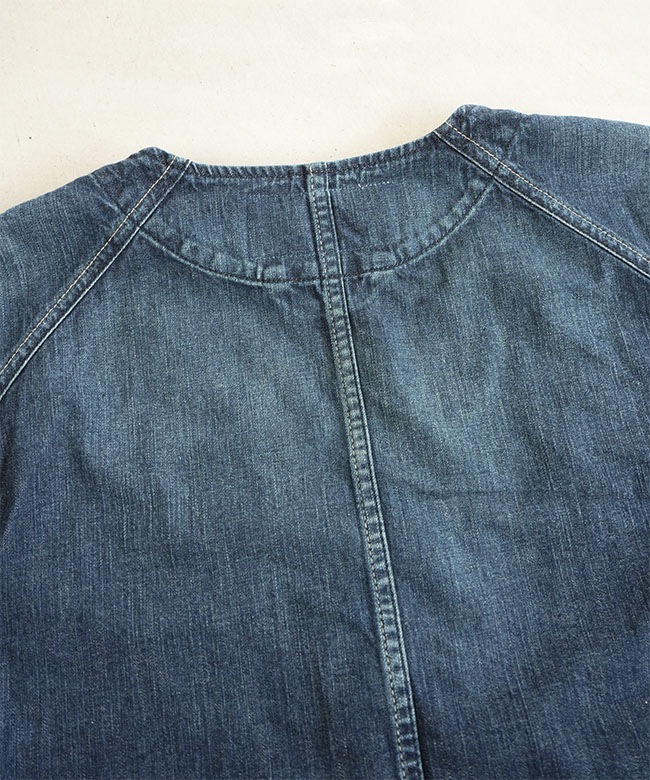 25AMSJK01]THE SHINZONE(ザ シンゾーン) NO COLLAR COVERALL ノー