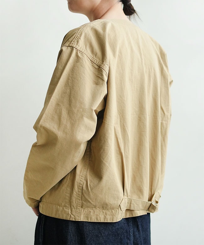 24JK117A]FURALI(フラリ)ツイルカーデジャケット 羽織り