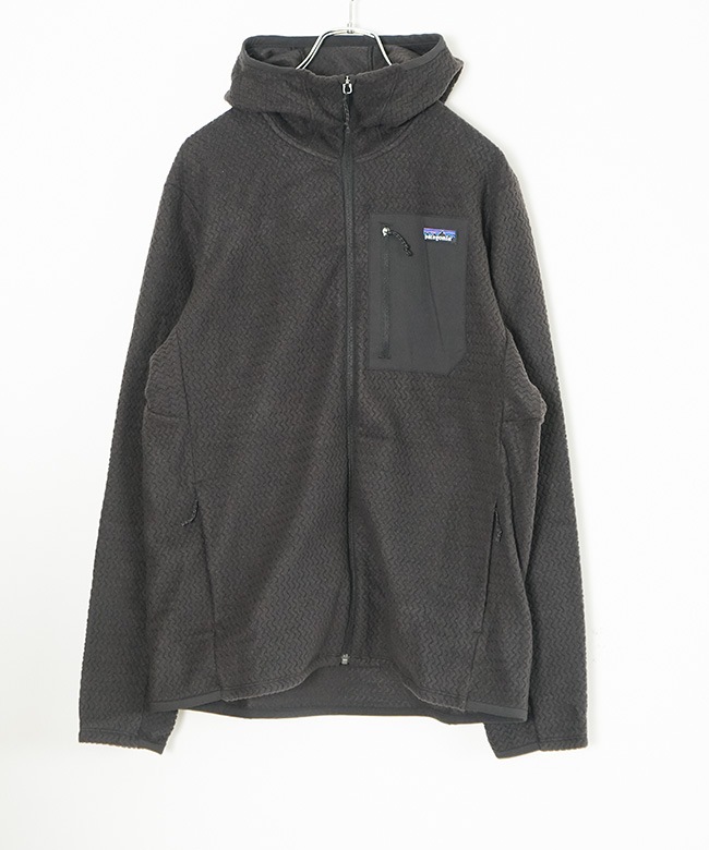 Off-White ブラック ジャンパー 40256]Patagonia(パタゴニア) メンズ・R1 エア・フルジップ・フーディ