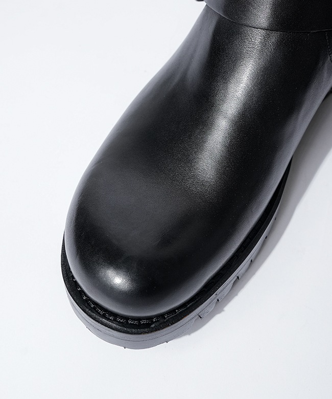 NN-F4703]nonnative(ノンネイティブ)BIKER ZIP UP BOOTS COW LEATHER