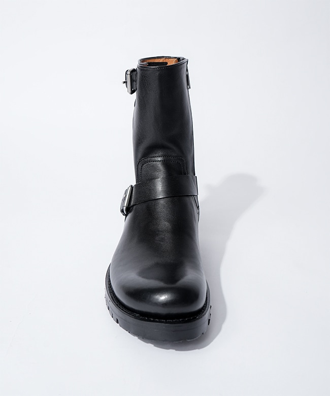 NN-F4703]nonnative(ノンネイティブ)BIKER ZIP UP BOOTS COW LEATHER