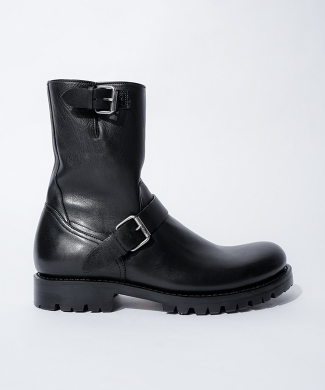 NN-F4703]nonnative(ノンネイティブ)BIKER ZIP UP BOOTS COW LEATHER