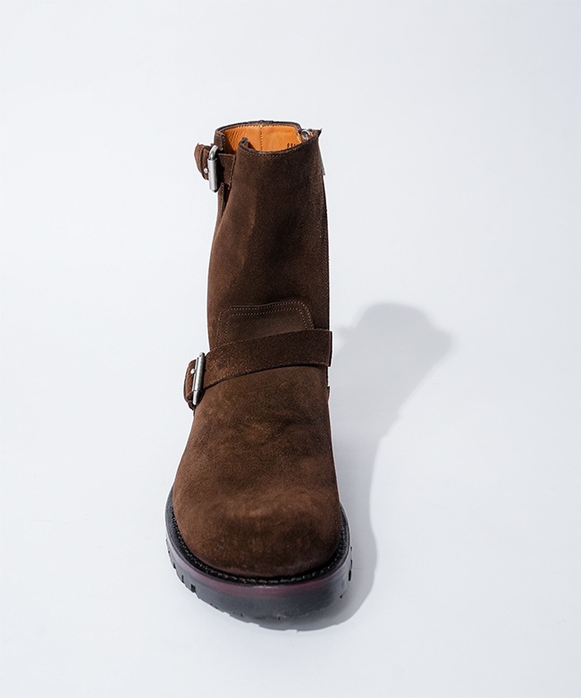 NN-F4703]nonnative(ノンネイティブ)BIKER ZIP UP BOOTS COW LEATHER