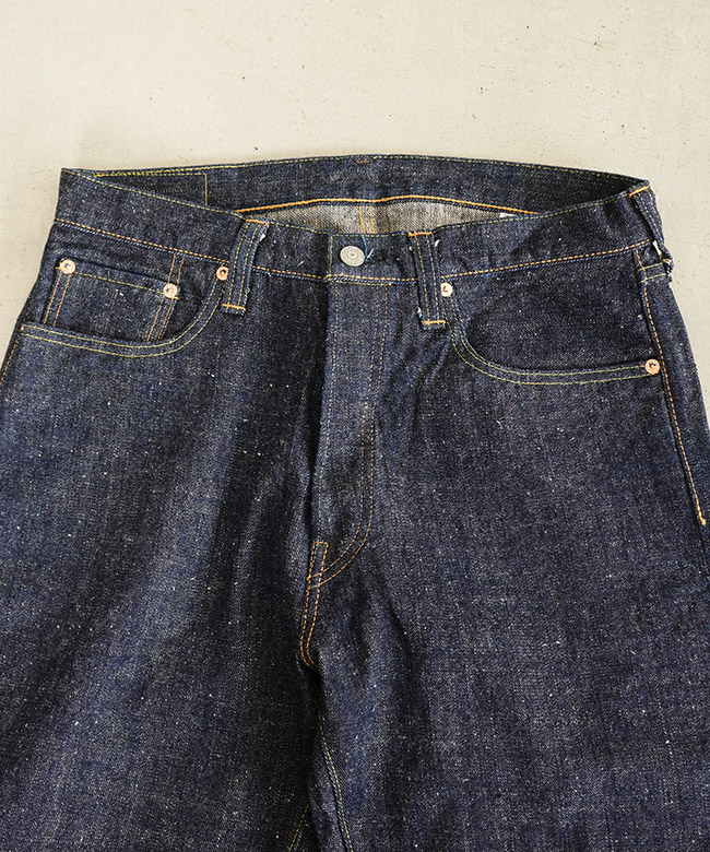SUGAR CANE(シュガーケーン) 砂糖黍製 14oz. 琉球藍混左綾DENIM メンズ