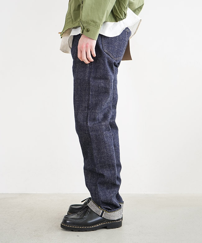 SUGAR CANE(シュガーケーン) 砂糖黍製 14oz. 琉球藍混左綾DENIM メンズ